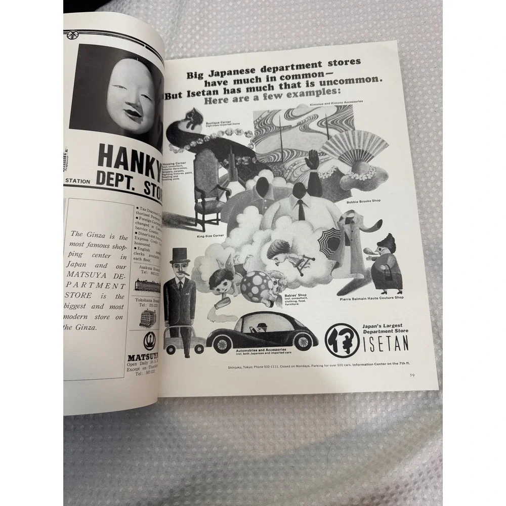Asahi Shimbun This Is Japan 1968 No 15 Vintage Book And Slip Cover